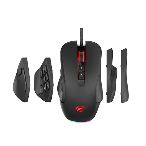 MOUSE GAMING HAVIT MS900 BLACK